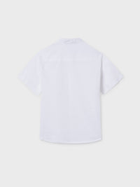 Camisa m/curta gola mao Branco (Branco)  para Menino - Mayoral