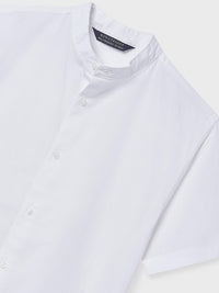 Camisa m/curta gola mao Branco (Branco)  para Menino - Mayoral