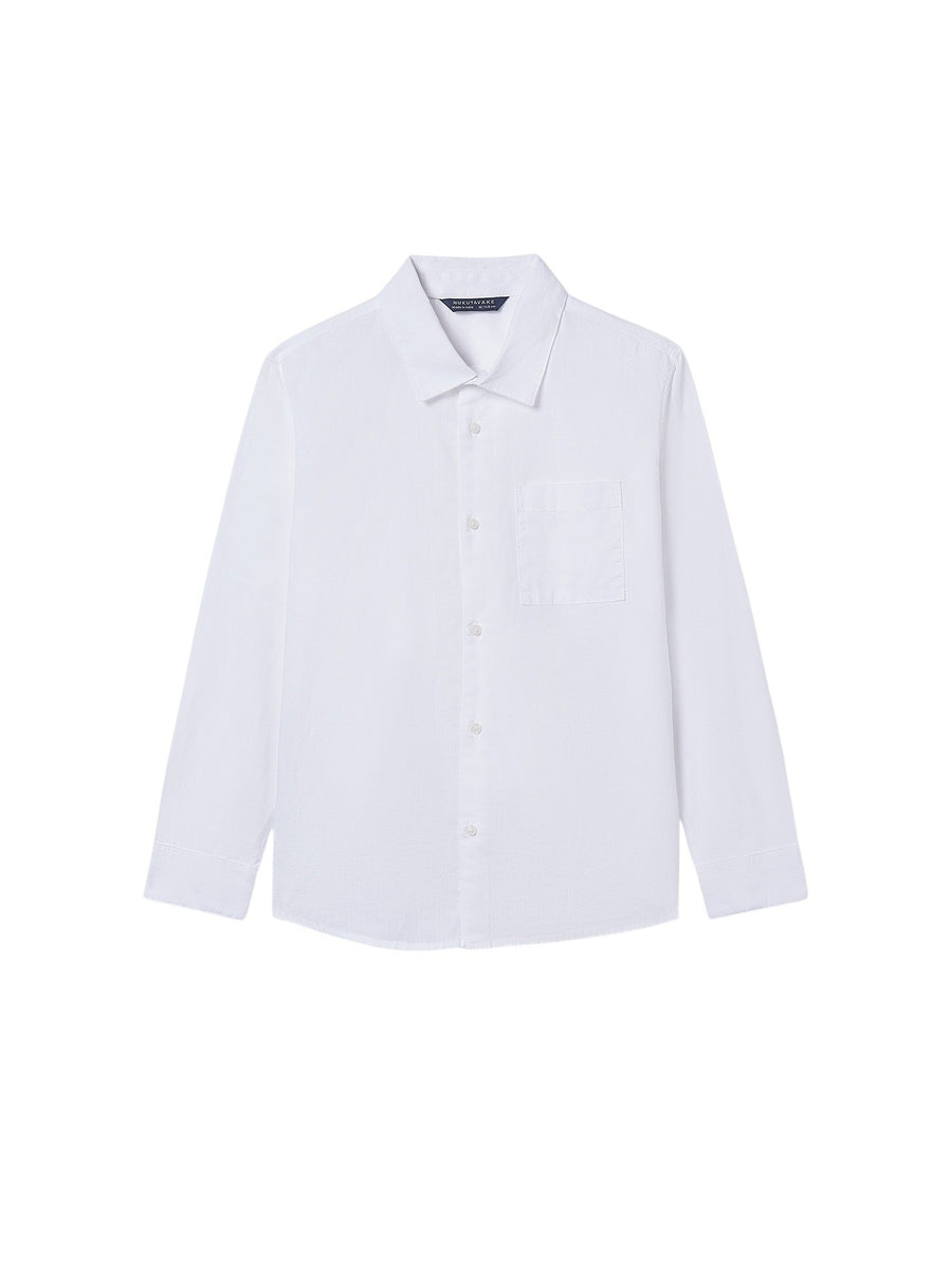 Camisa m/comp. Branco (Branco)  para Menino - Mayoral
