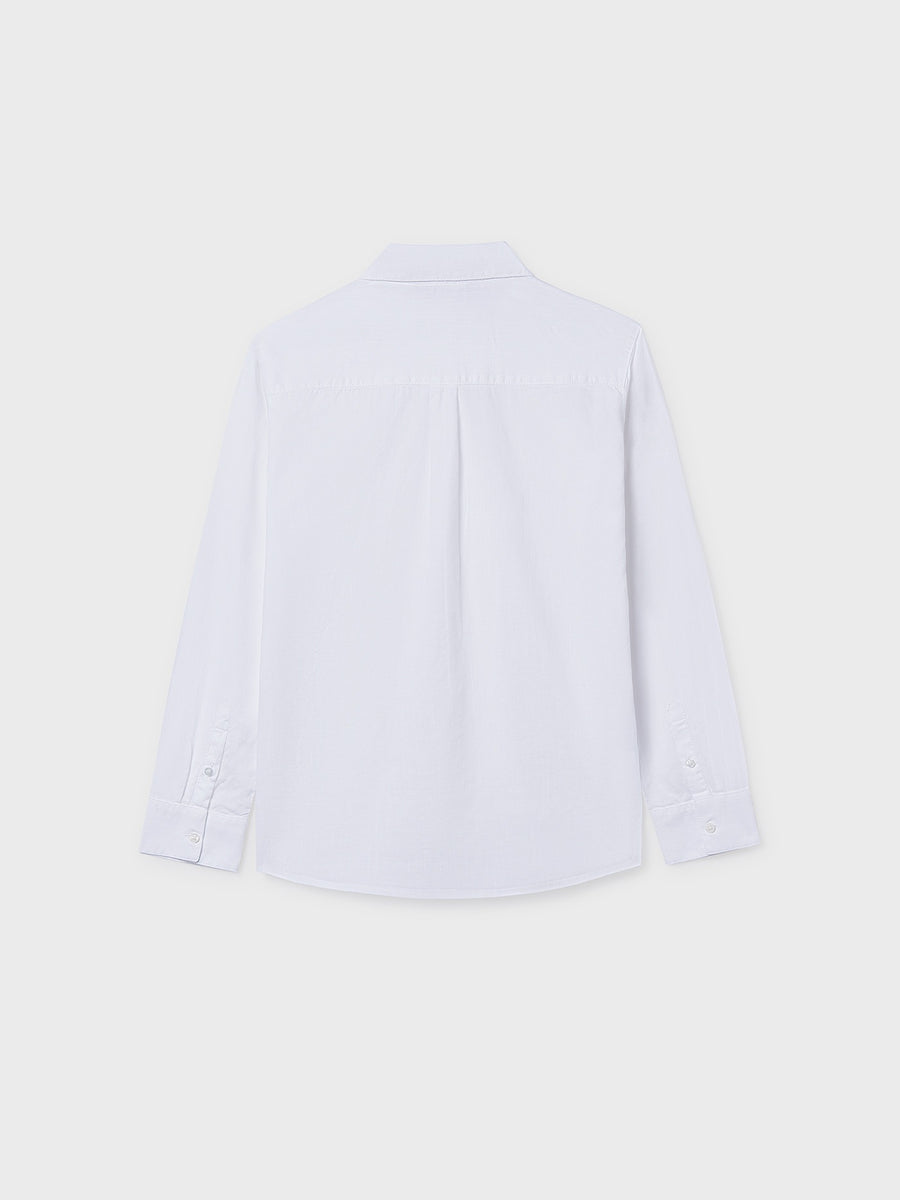 Camisa m/comp. Branco (Branco)  para Menino - Mayoral