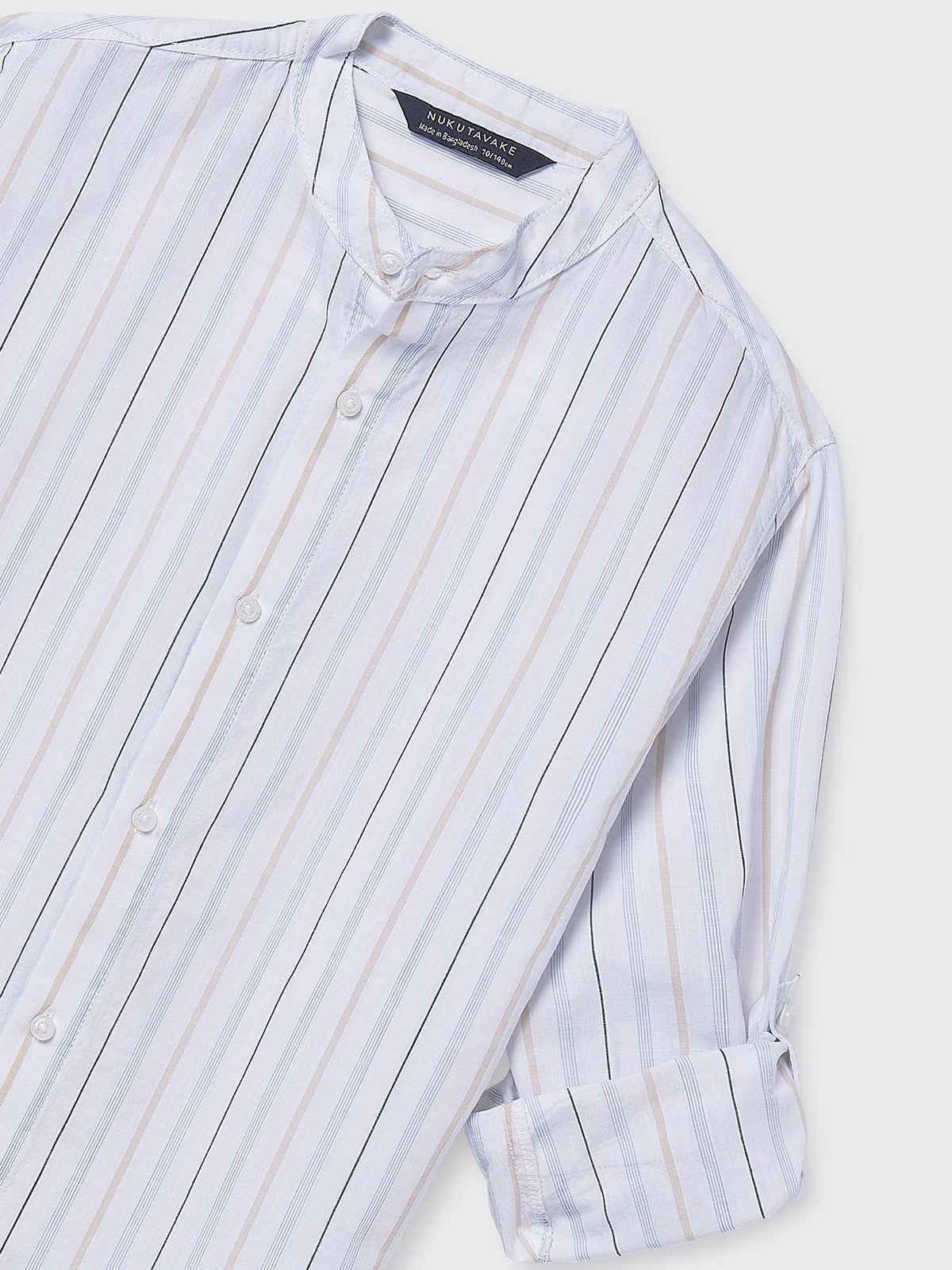 Camisa m/comp. Celeste ra (Celeste)  para Menino - Mayoral