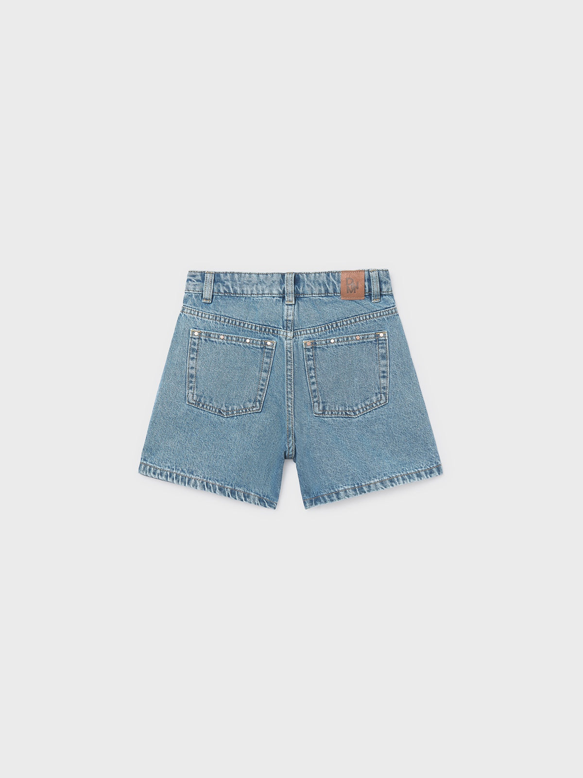 Calções jeans c/ rebites Base (Ganga)  para Menina - Mayoral