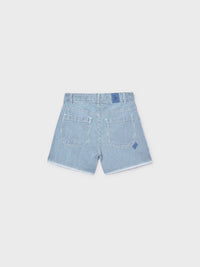 Calção riscas ganga Azul escur (Marinho)  para Menina - Mayoral