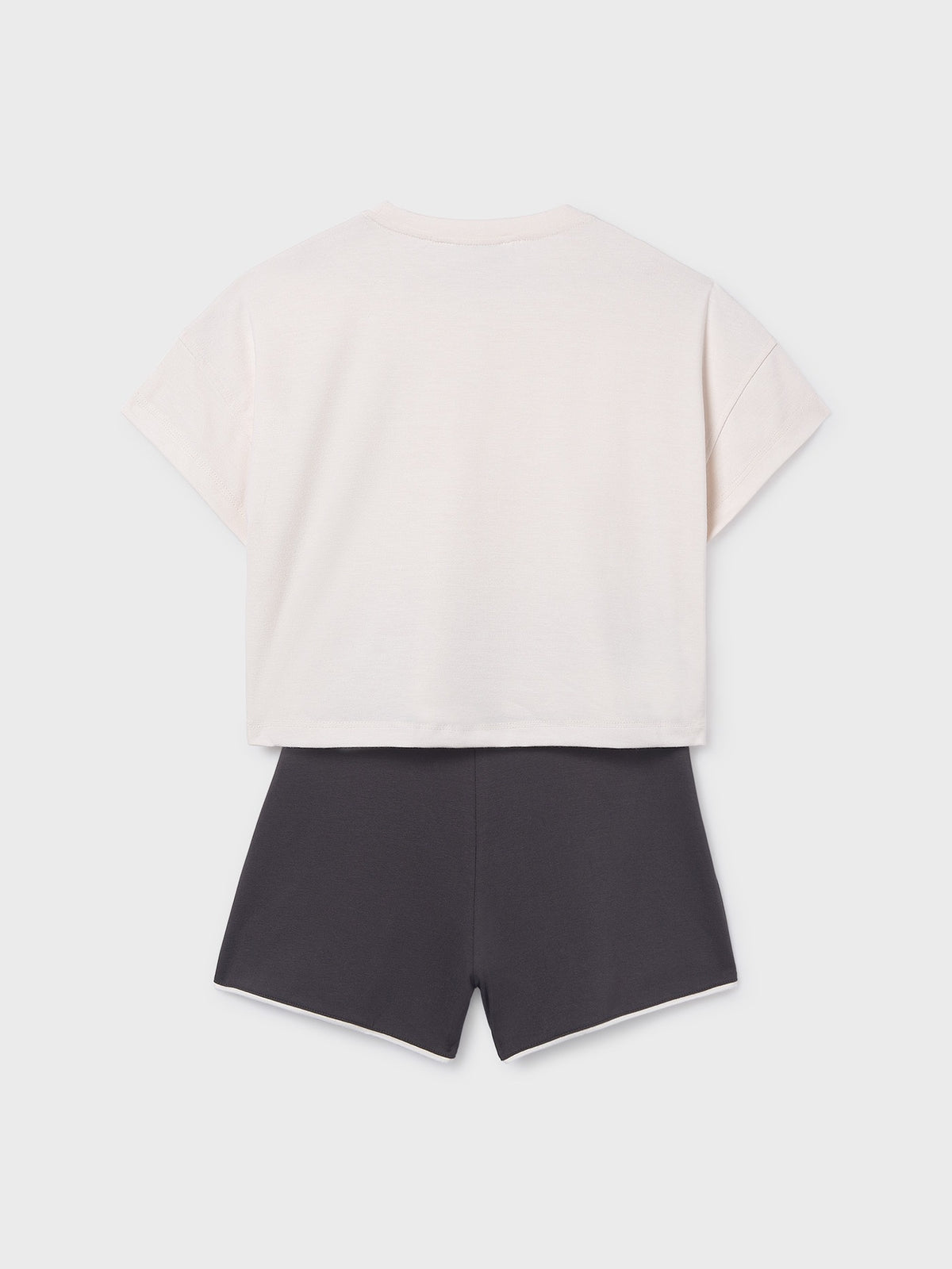 Conj. Calção/top viscose Cinza escu (Cinza Escuro)  para Menina - Mayoral