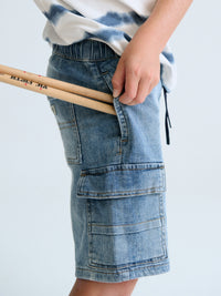 Calção denim Base (Ganga)  para Menino - Mayoral
