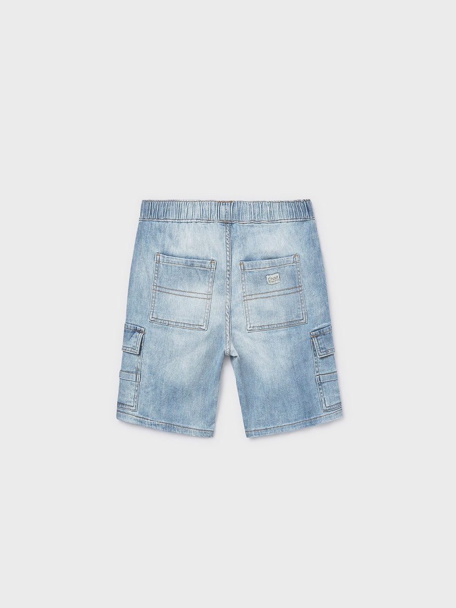 Calção denim Claro (Ganga c/ Lavagem)  para Menino - Mayoral
