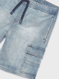 Calção denim Claro (Ganga c/ Lavagem)  para Menino - Mayoral