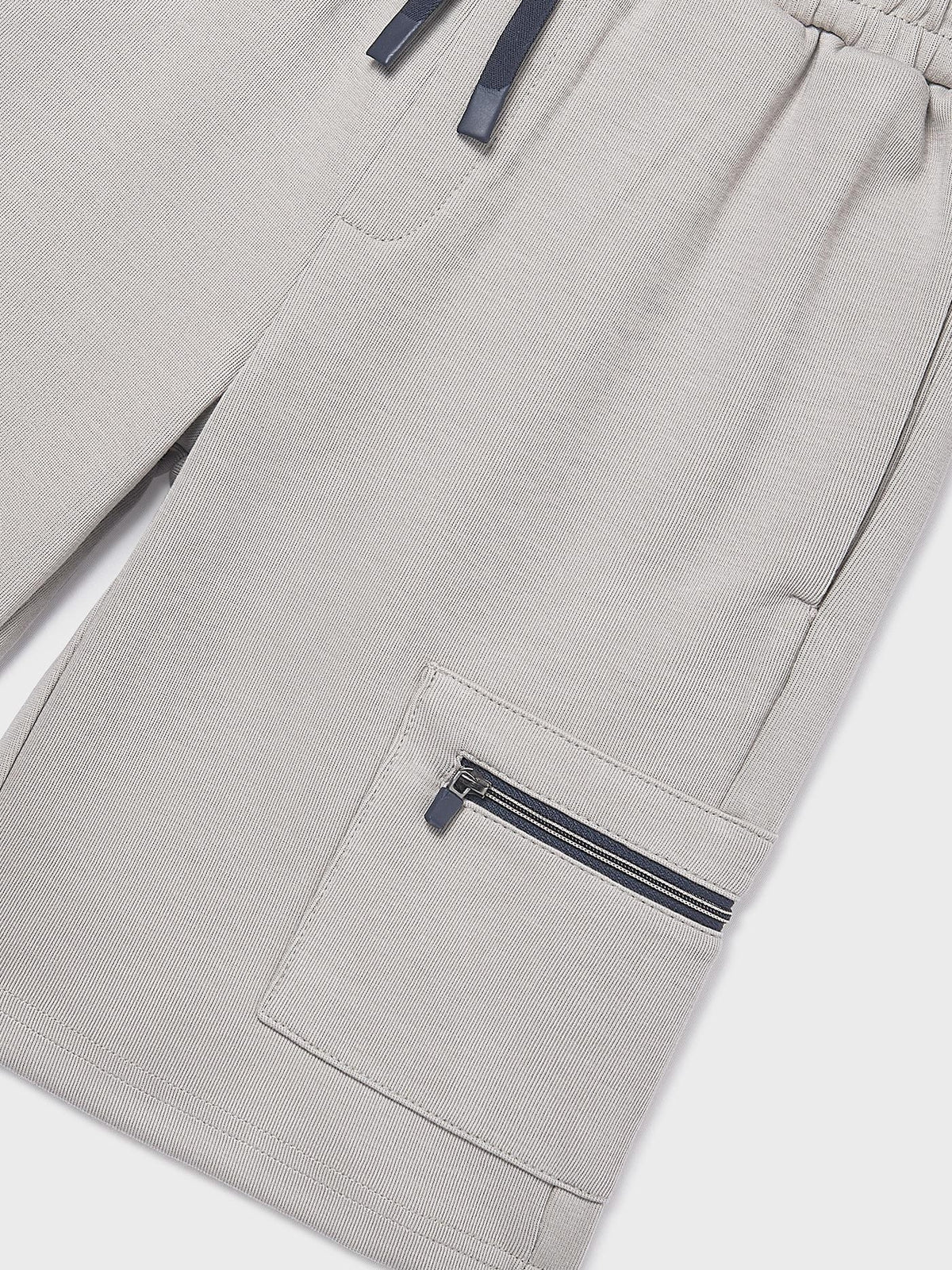 Bermuda interlock fechos Shitake (Cinza)  para Menino - Mayoral