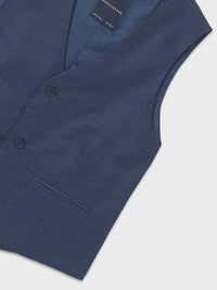 Colete linho suiting Atlantico (Azul)  para Menino - Mayoral