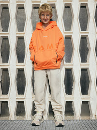 Sweat fechos Damasco (Laranja Outono)  para Menino - Mayoral