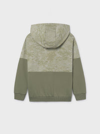 Sweat fechos Liquene (Verde seco)  para Menino - Mayoral