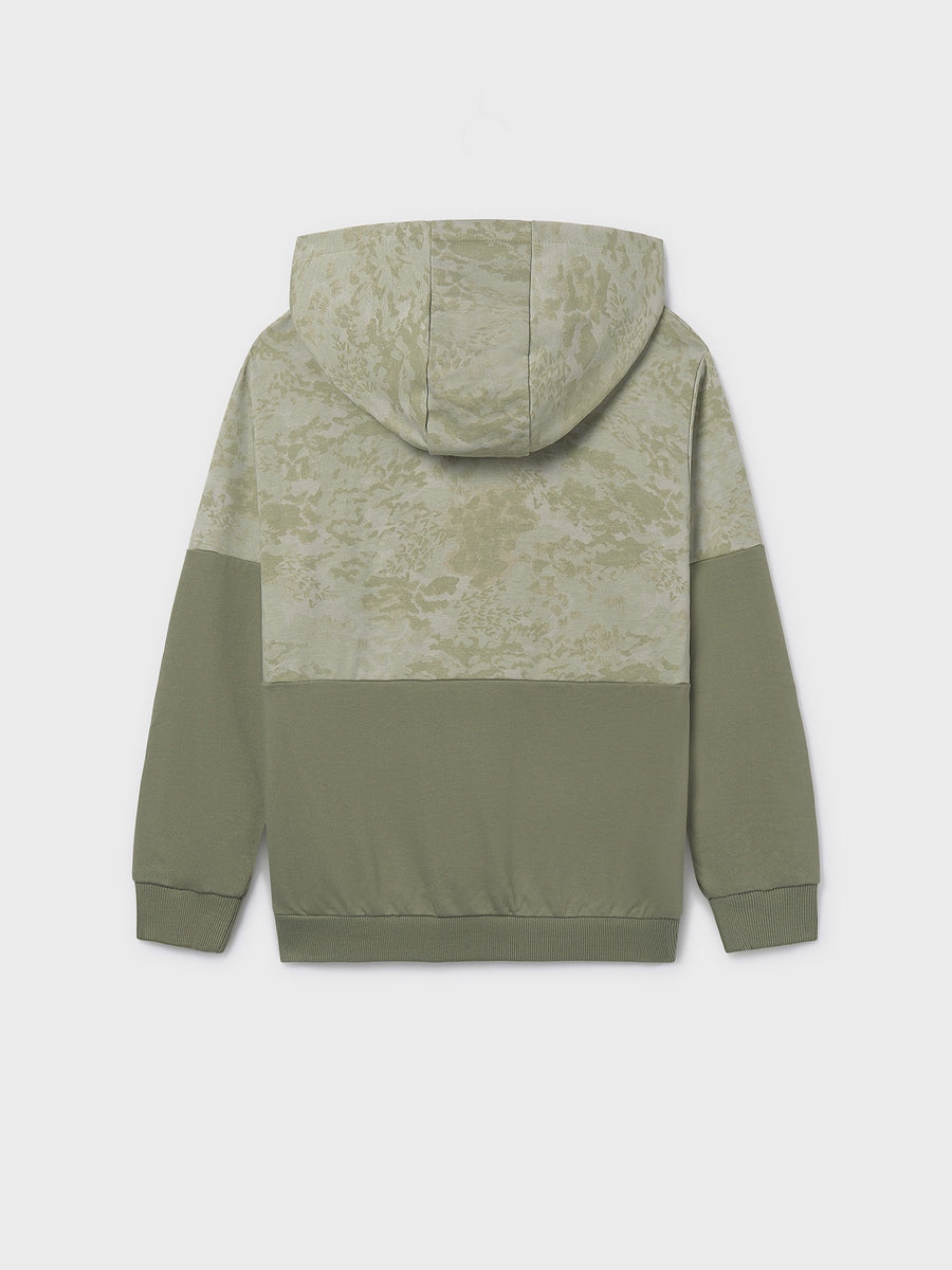 Sweat fechos Liquene (Verde seco)  para Menino - Mayoral