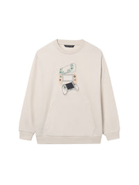 Sweat embossed Canamo (Creme / Pérola)  para Menino - Mayoral