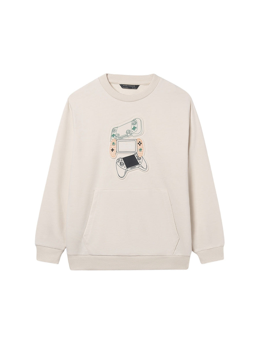 Sweat embossed Canamo (Creme / Pérola)  para Menino - Mayoral