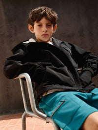 Parka athletics Preto (Preto)  para Menino - Mayoral