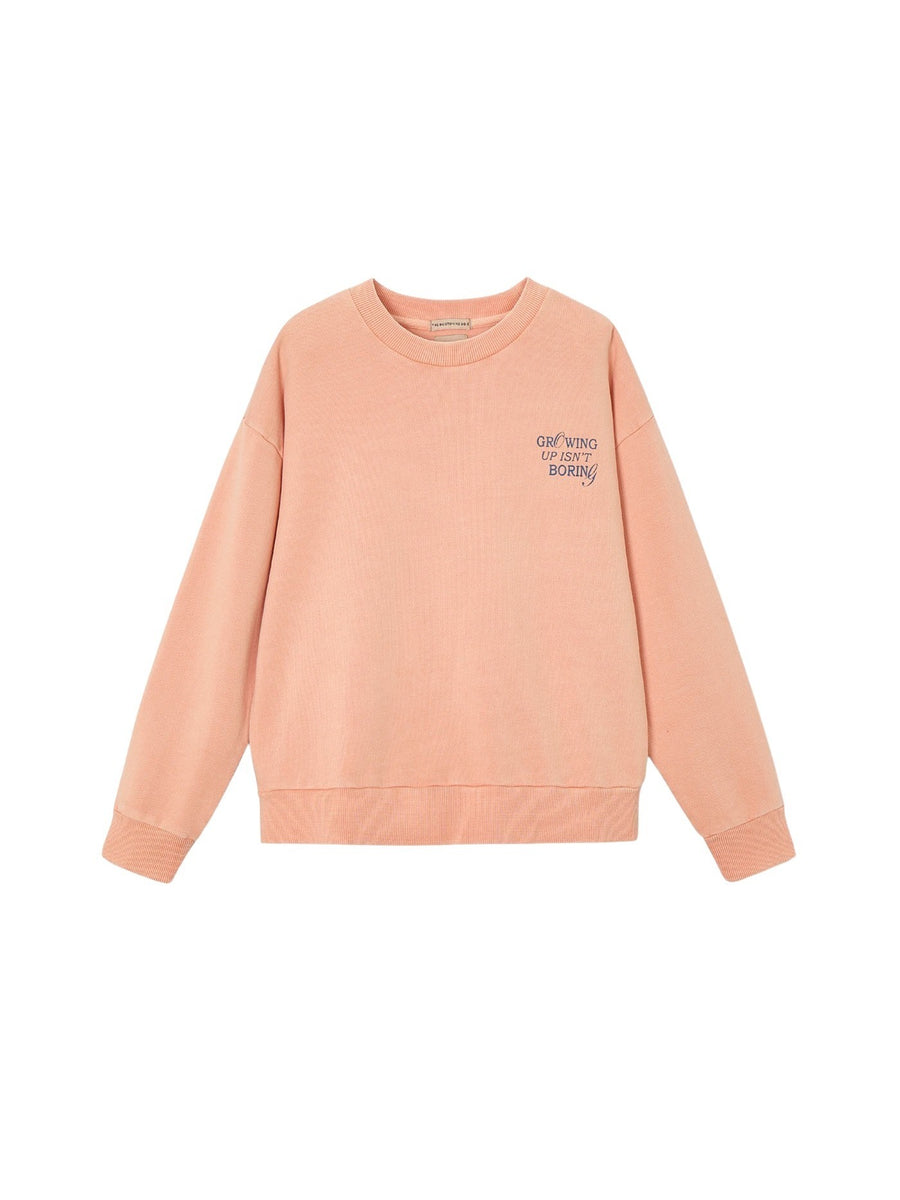 Sweat "growing up" Coral (Tijolo)  para Menino - Mayoral