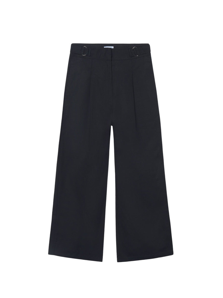 Calças c/ cinto de fivelas Preto (Preto)  para Menina - Mayoral