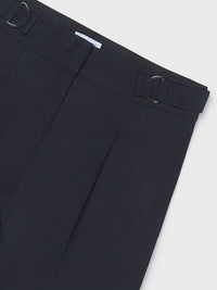 Calças c/ cinto de fivelas Preto (Preto)  para Menina - Mayoral