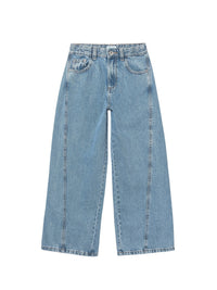 Calça ganga wide leg Base (Ganga)  para Menina - Mayoral