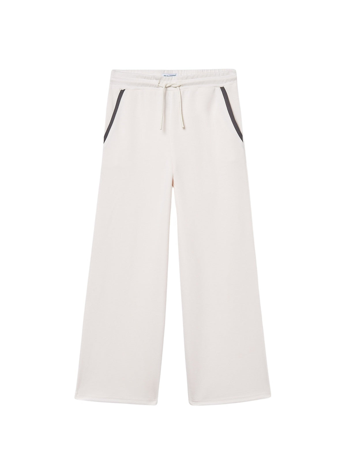 Calça malha Osso (Creme / Pérola)  para Menina - Mayoral
