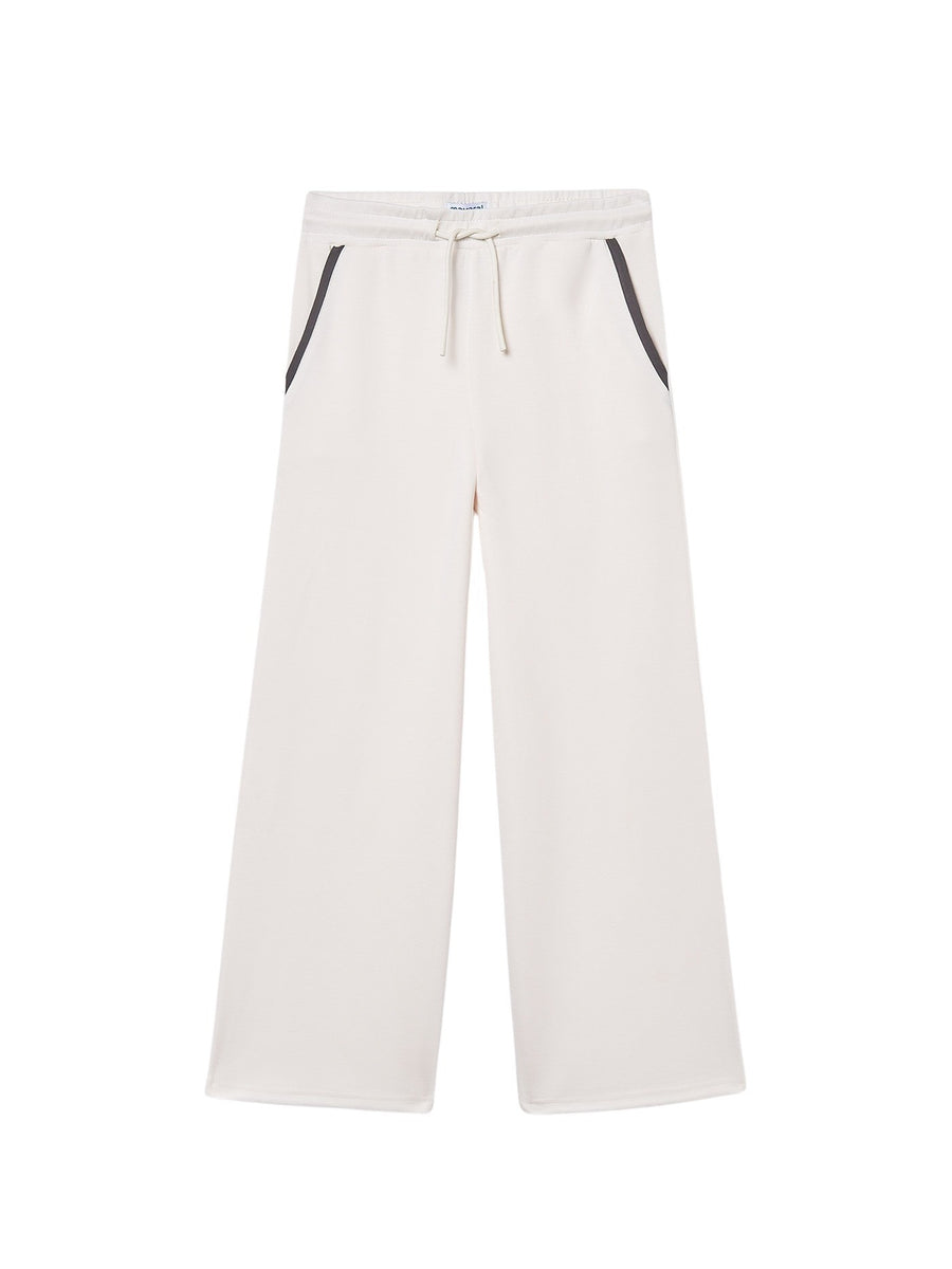 Calça malha Osso (Creme / Pérola)  para Menina - Mayoral