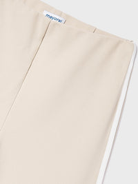 Calça ponto crepe Areia (Bege)  para Menina - Mayoral