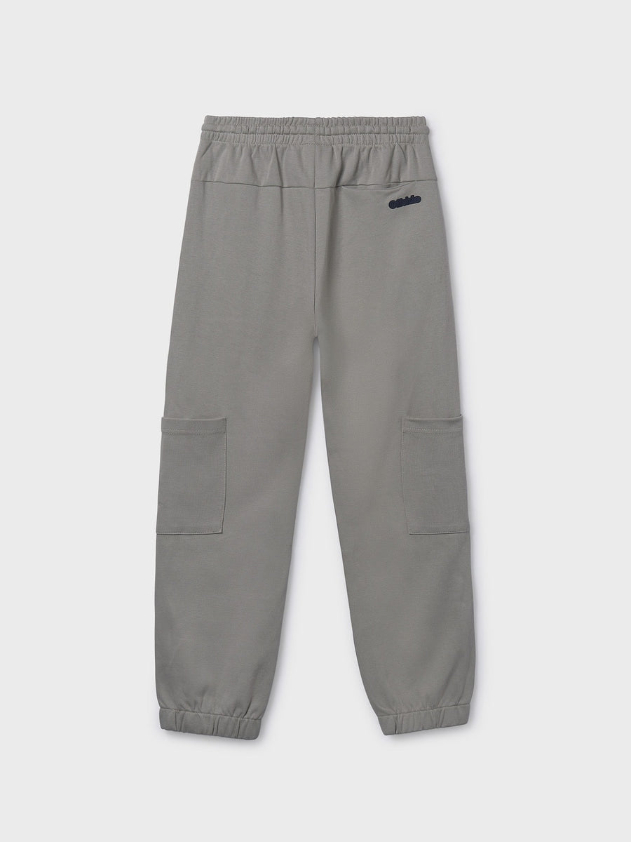 Calça interlock Shitake (Cinza)  para Menino - Mayoral