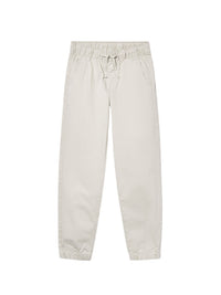 Calça jogger sarja Canamo (Creme / Pérola)  para Menino - Mayoral