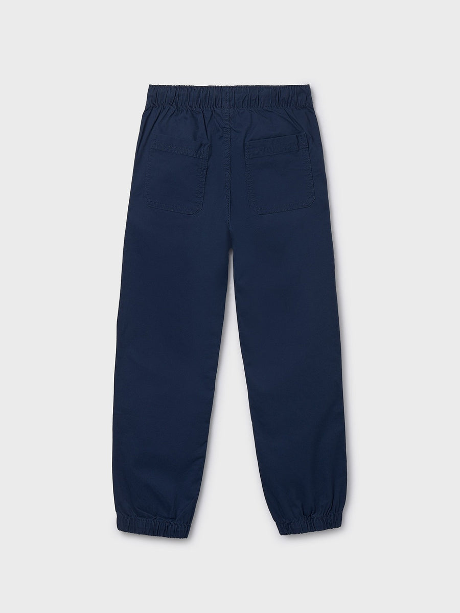 Calça jogger sarja Atlantico (Azul)  para Menino - Mayoral