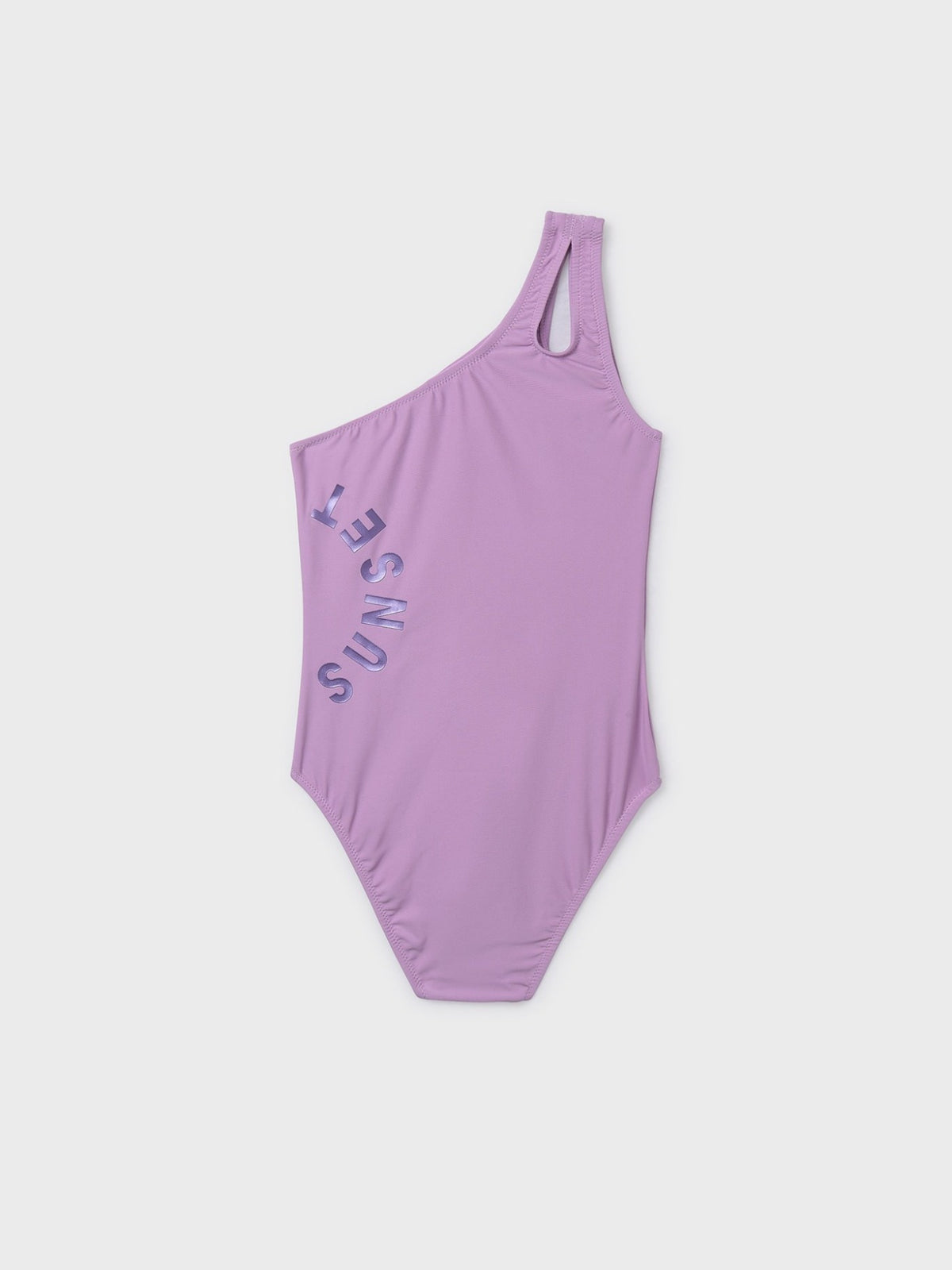 Fato de banho assimétrico Lilac (Lilás)  para Menina - Mayoral