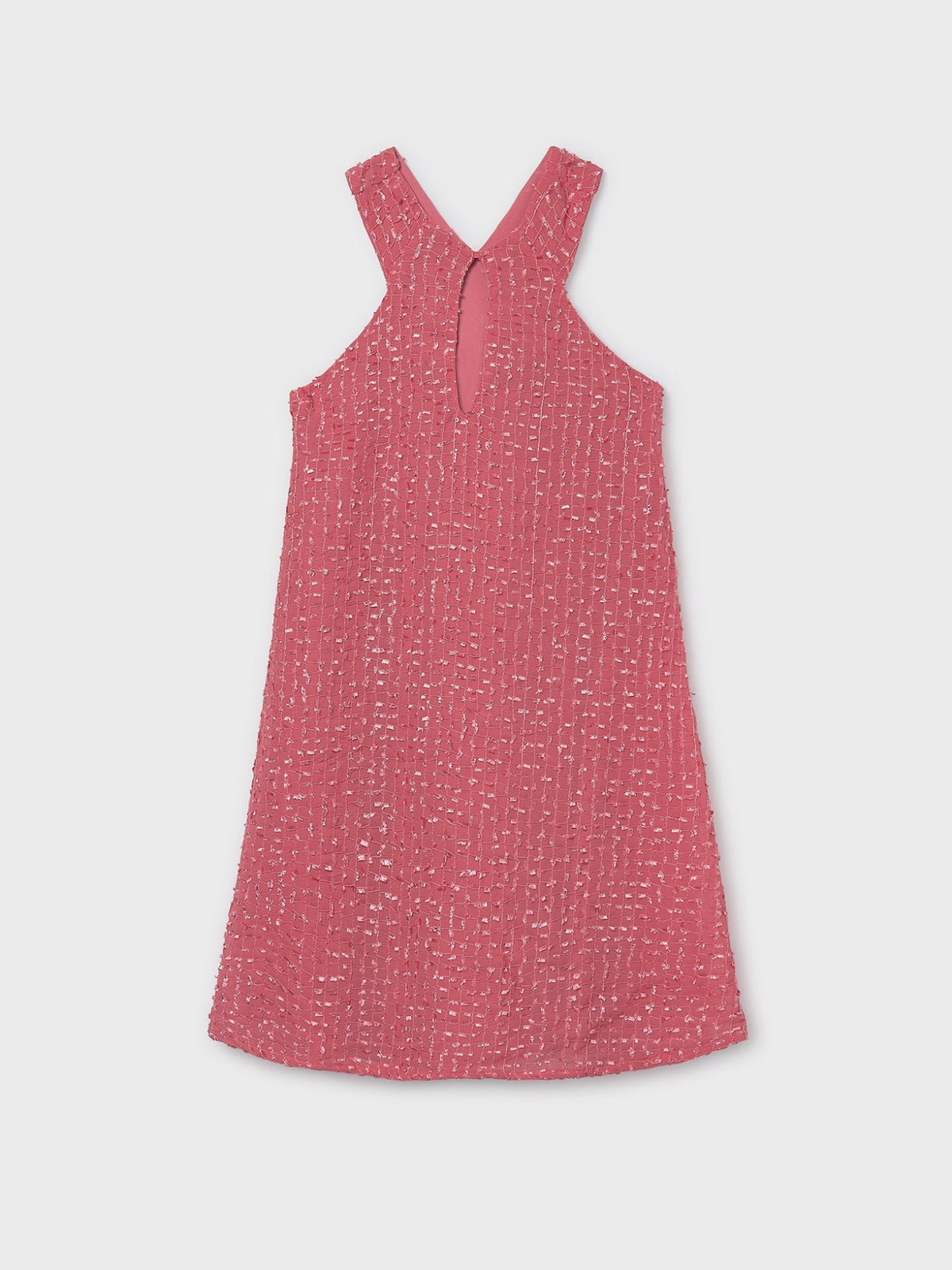 Vestido flor Coral (Tijolo)  para Menina - Mayoral