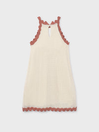 Vestido tricot Osso-arci (Creme / Pérola)  para Menina - Mayoral