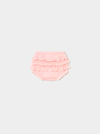 Cuequitas folhos Rosa baby (Rosa Bébé)  para Bebé Menina - Mayoral