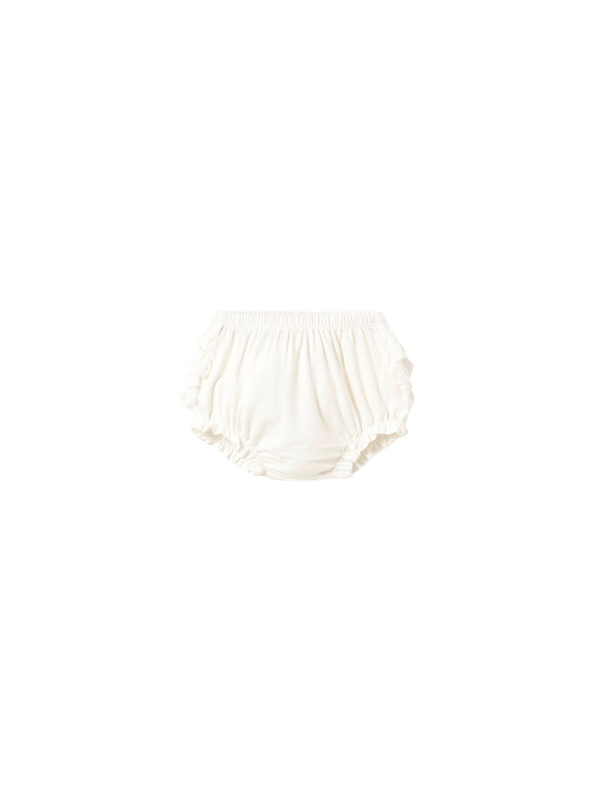 Cuequitas folhos Crú (Creme / Pérola)  para Bebé Menina - Mayoral