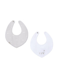 Set 2 babetes Prata (Cinza Claro)  para Bebé Menina - Mayoral