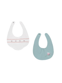 Set 2 babetes Aqua (Verde Água)  para Bebé Menina - Mayoral