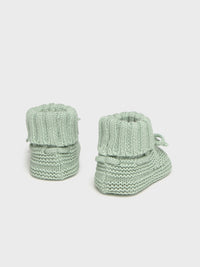 Carapins tricot Alga (Verde Tropa)  para Bebé Menino - Mayoral