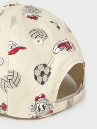 Gorro sarja Creme (Creme / Pérola)  para Bebé Menino - Mayoral