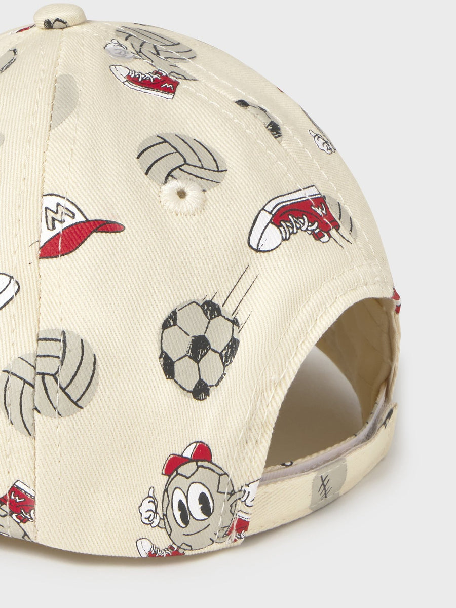 Gorro sarja Creme (Creme / Pérola)  para Bebé Menino - Mayoral