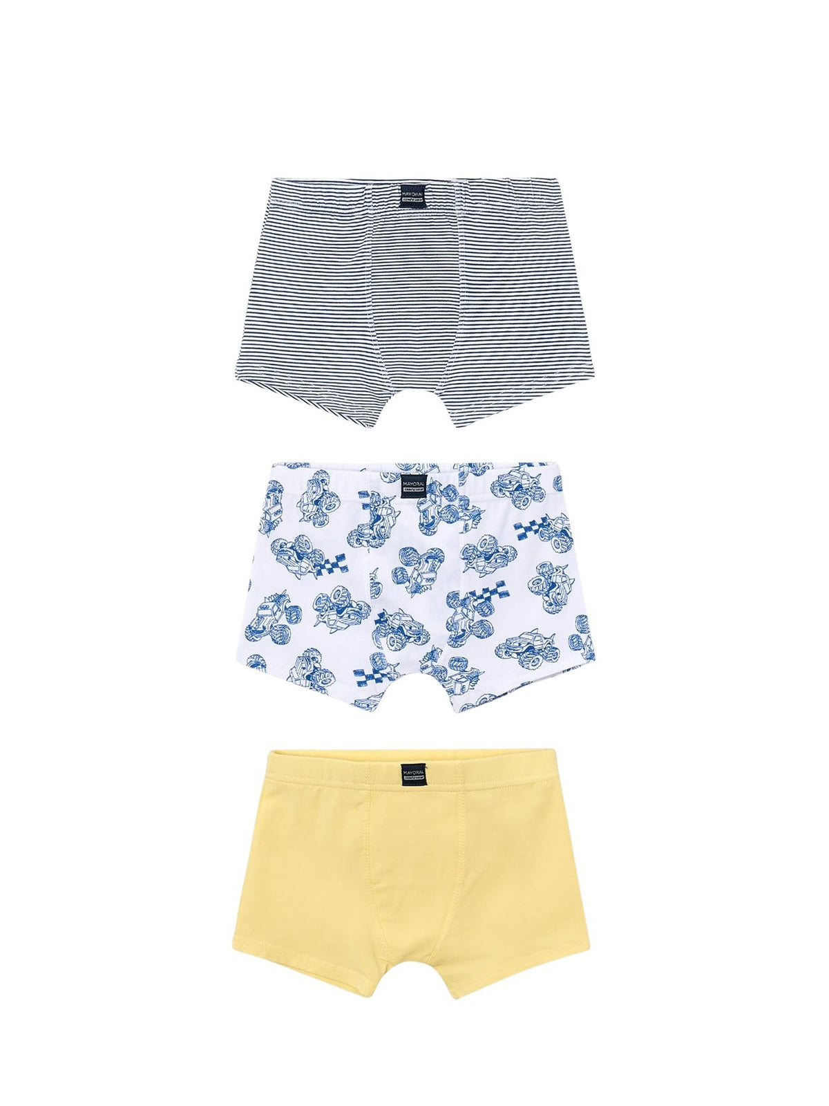 Set 3 boxers Limão (Amarelo)  para Menino - Mayoral