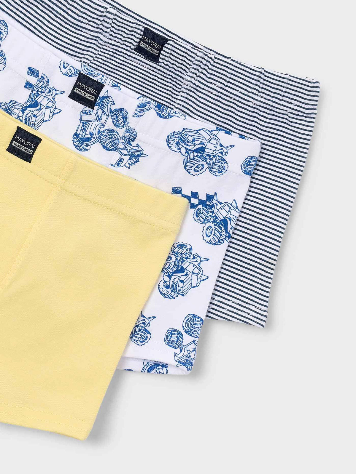 Set 3 boxers Limão (Amarelo)  para Menino - Mayoral