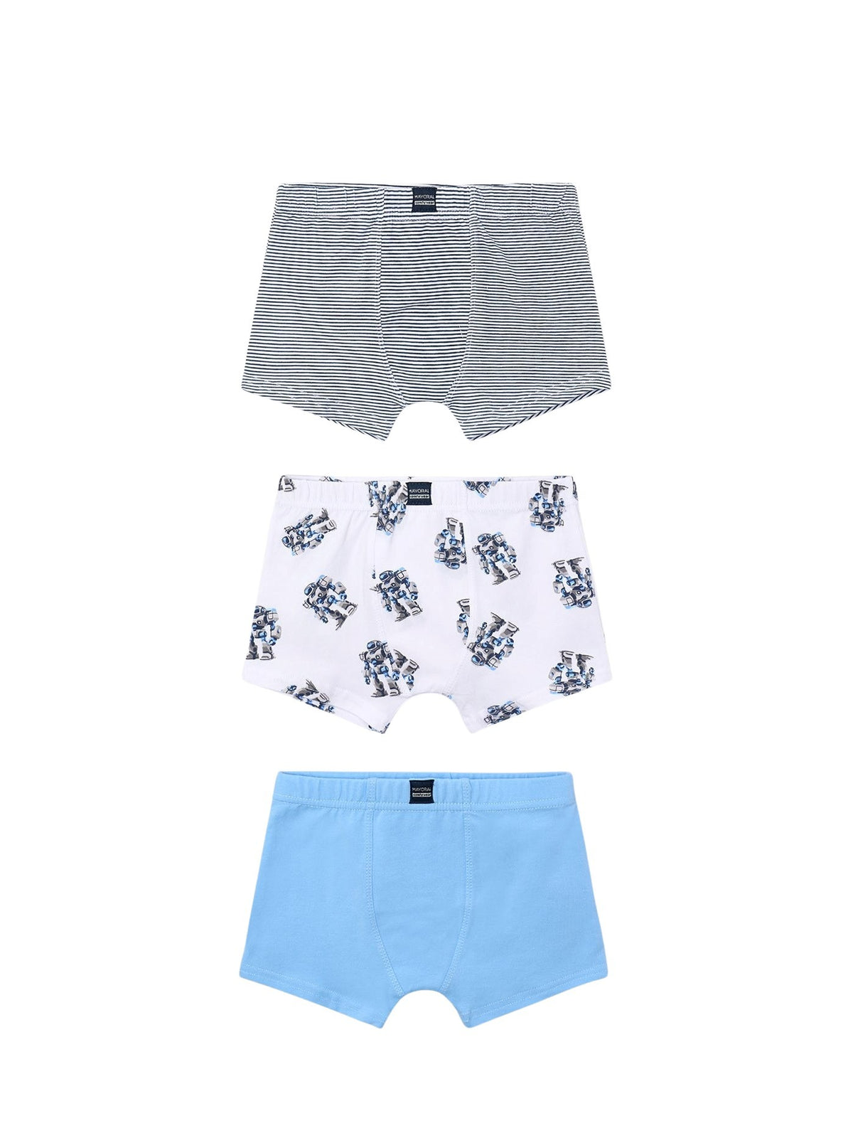 Set 3 boxers Celeste (Celeste)  para Menino - Mayoral