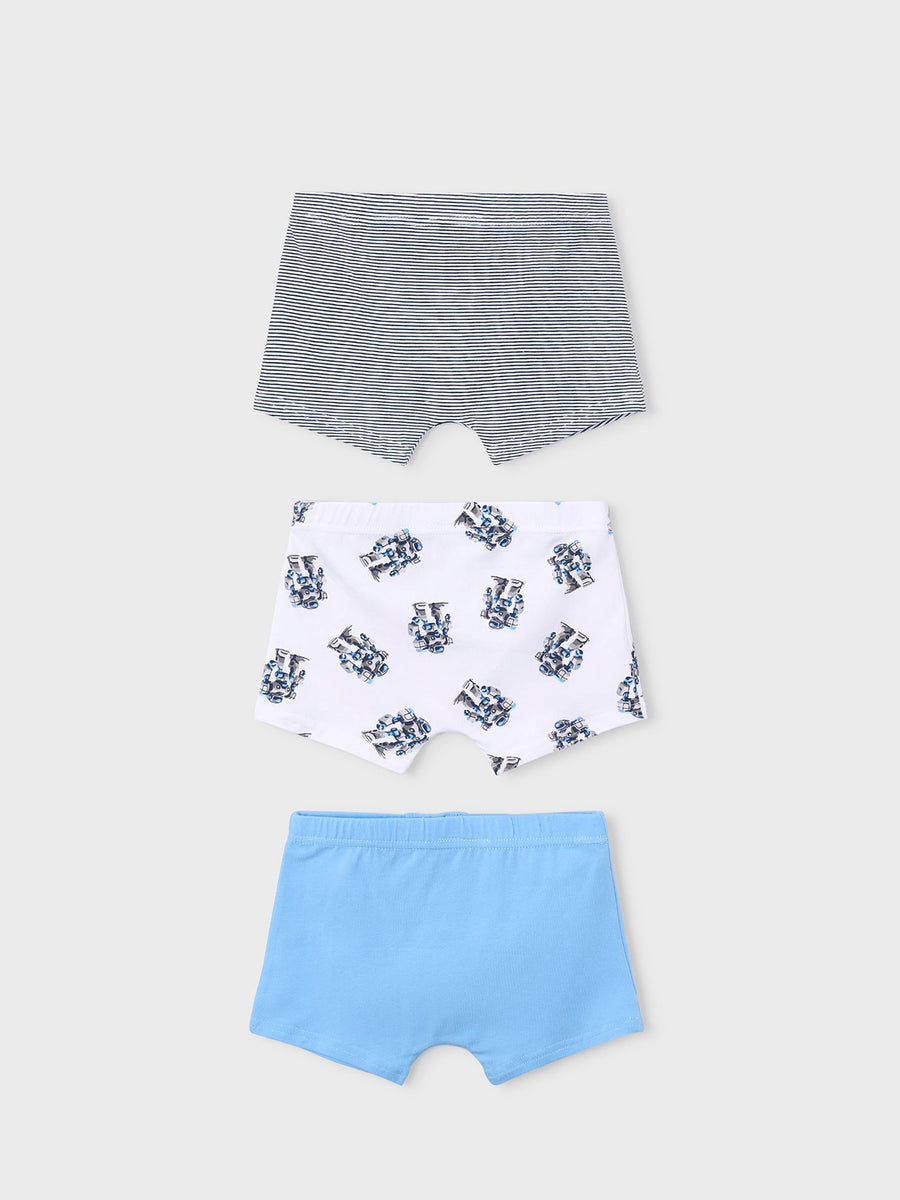 Set 3 boxers Celeste (Celeste)  para Menino - Mayoral