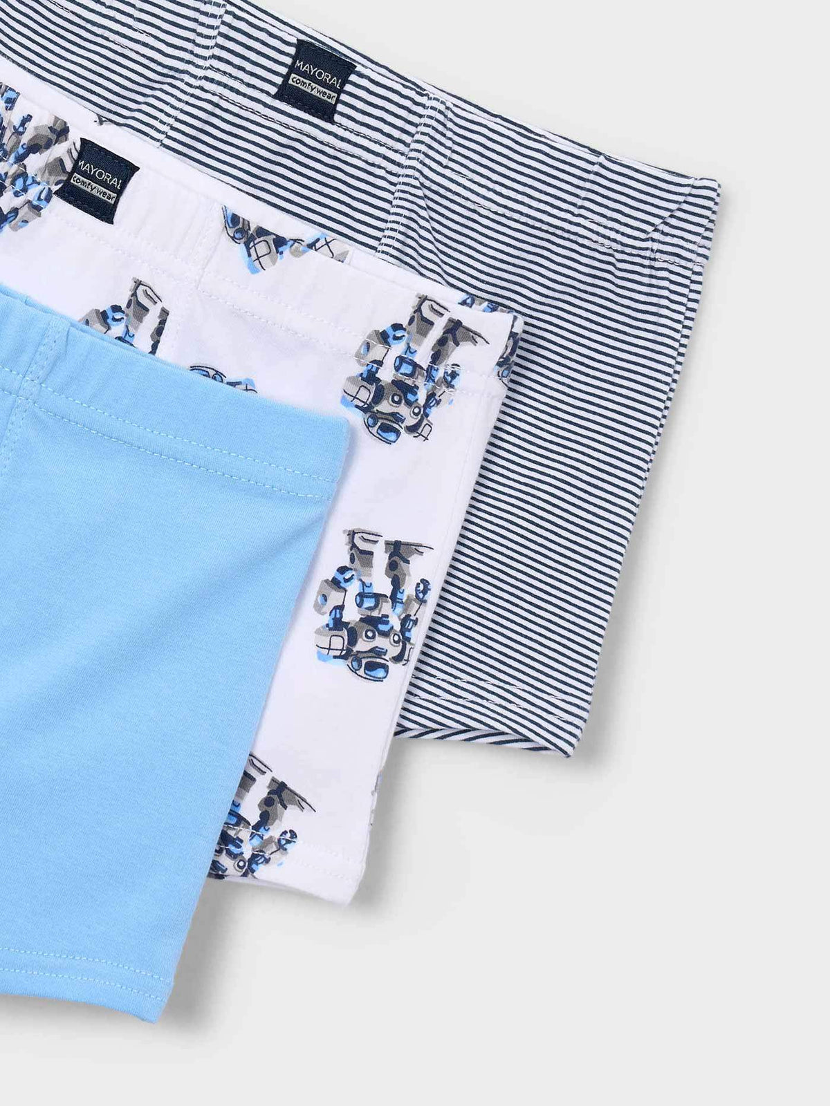 Set 3 boxers Celeste (Celeste)  para Menino - Mayoral