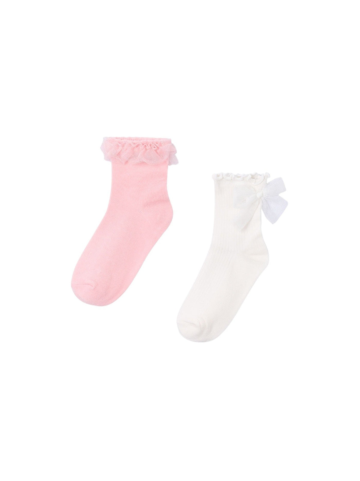 Pack 2 soquetes Blossom (Rosa)  para Menina - Mayoral