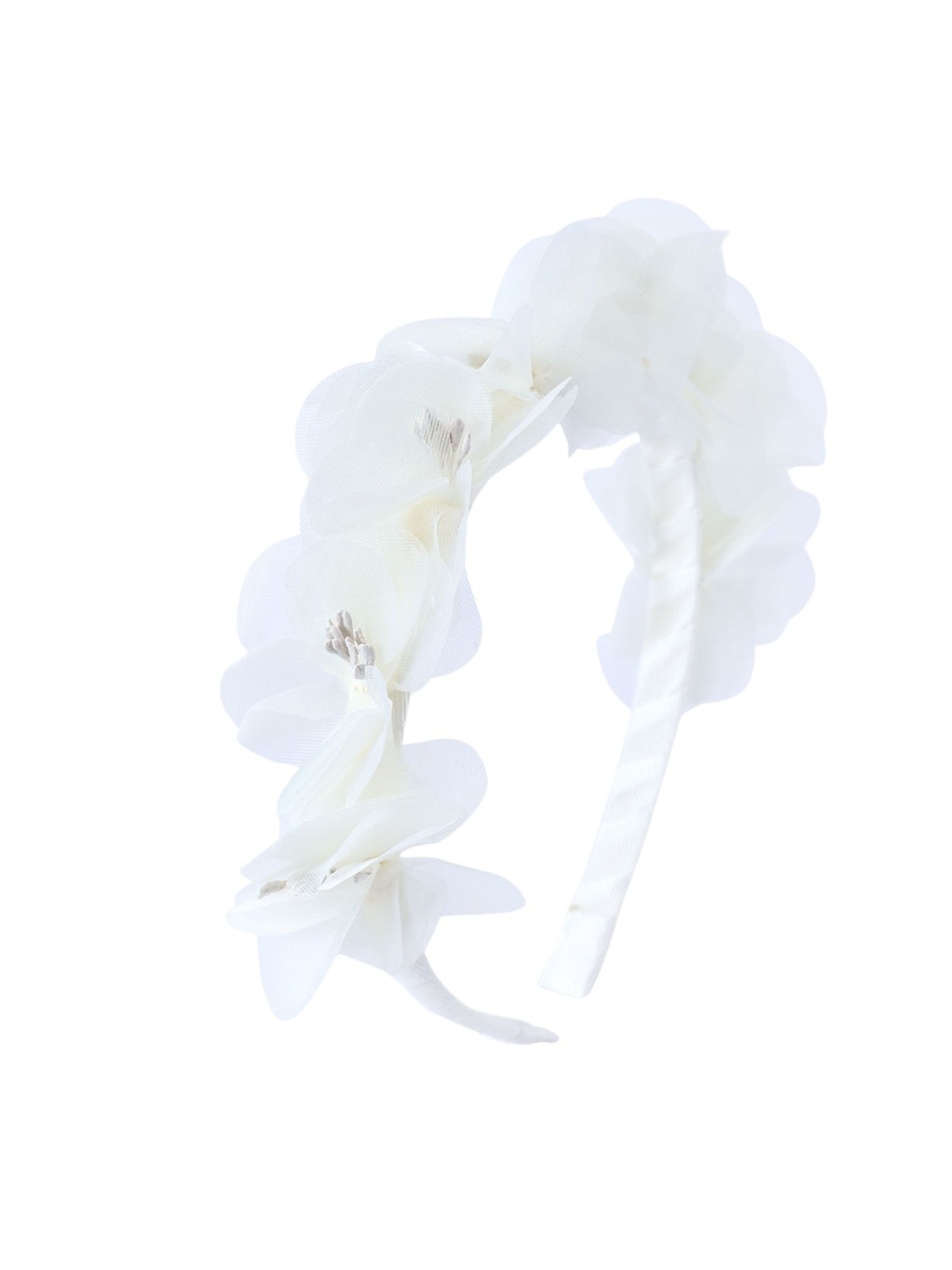 Bandolete flores Crú (Creme / Pérola)  para Menina - Mayoral