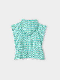 Poncho de praia estampado Oceano (Turquesa)  para Menina - Mayoral