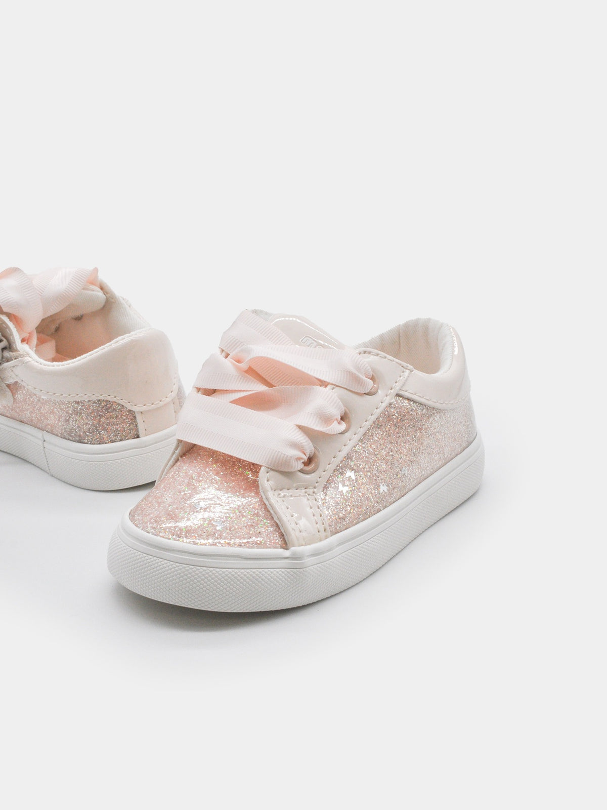 Sapatilhas glitter Neutro (Rosa Bébé)  para Bebé Menina - Mayoral