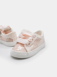 Sapatilhas glitter Neutro (Rosa Bébé)  para Bebé Menina - Mayoral