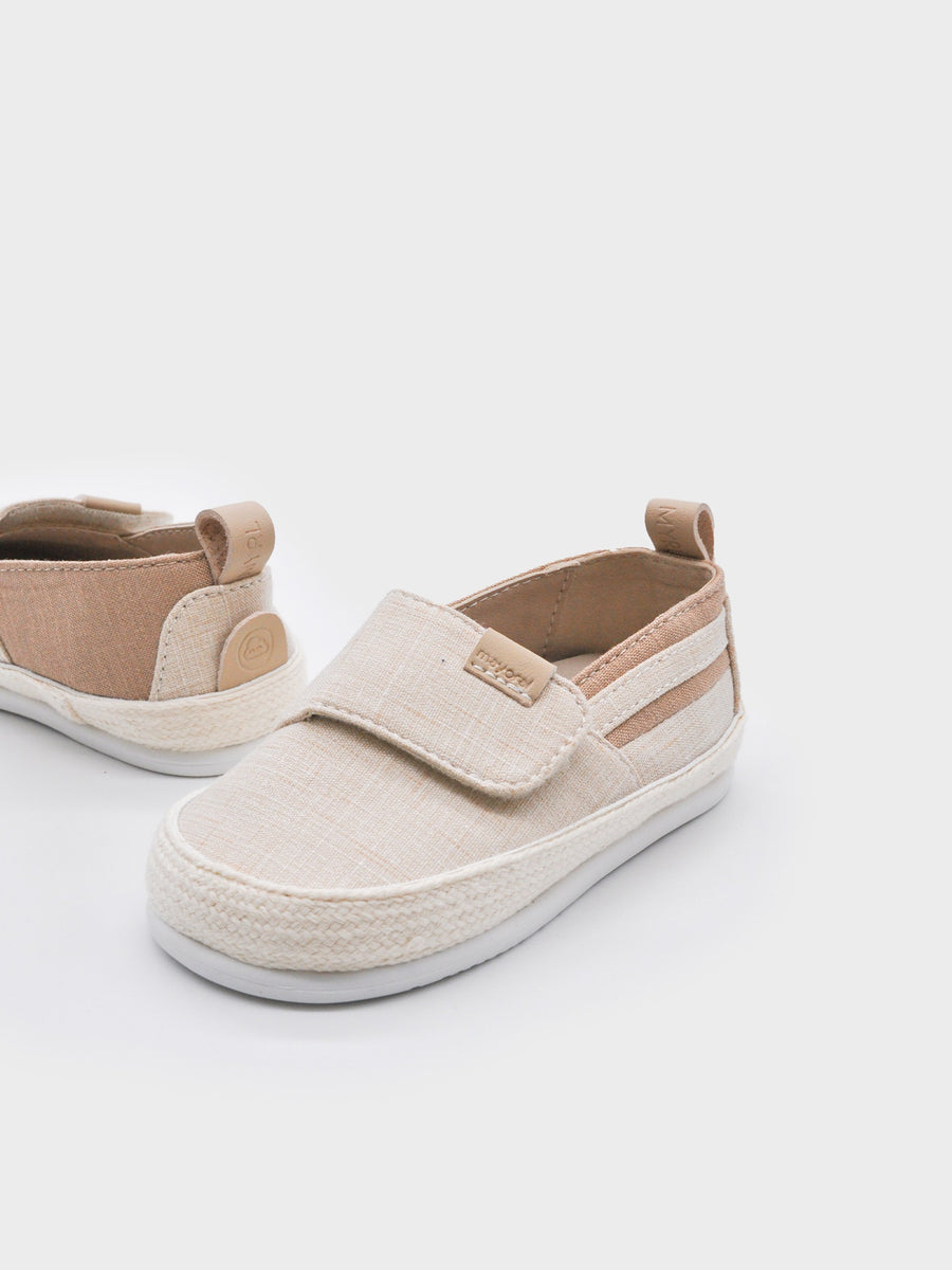Alpargatas barefoot velcro Areia (Bege)  para Bebé Menino - Mayoral